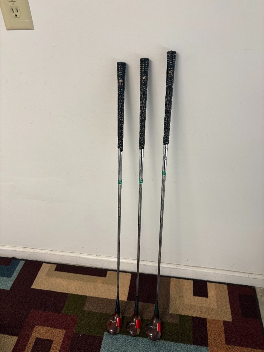 Ginty Vintage Stan Thompson Stan Forged Golf Club Woods Right Hand - 3 Clubs
